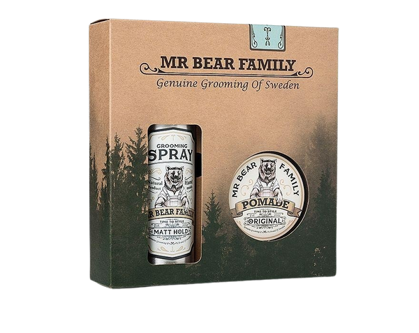 Hair Kit Pomade & Grooming Spray Sweetwood