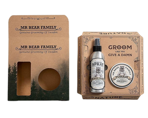 Hair Kit Pomade & Grooming Spray Sweetwood