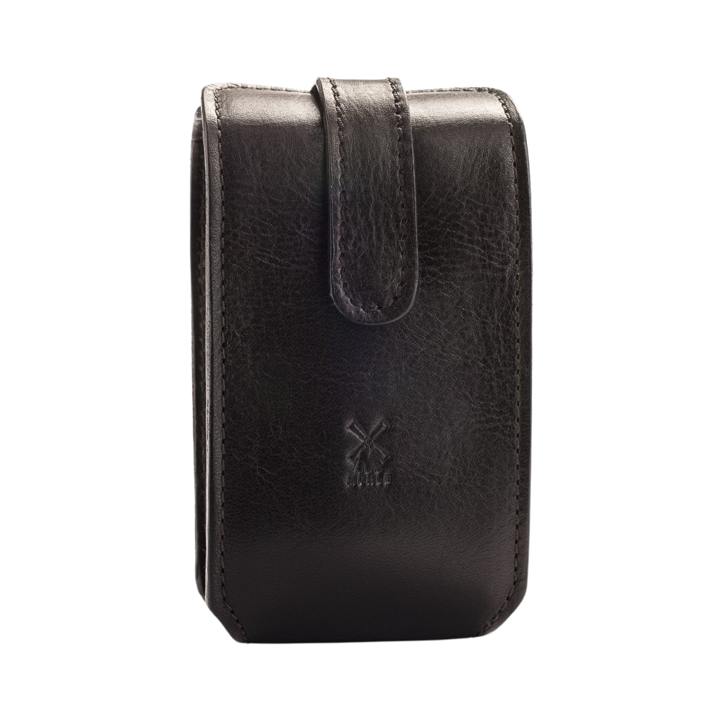Travel Leather Case Black