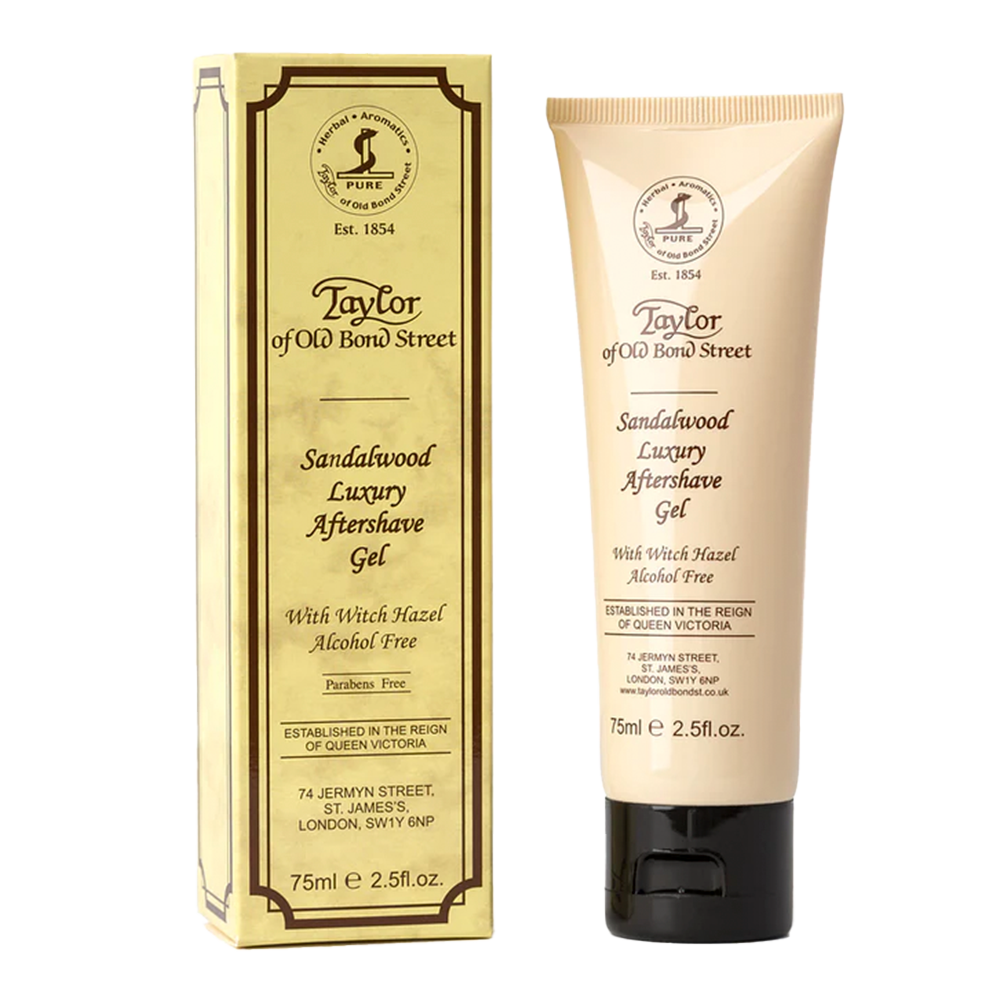 Luxury Aftershave Gel Sandalwood 75 ml