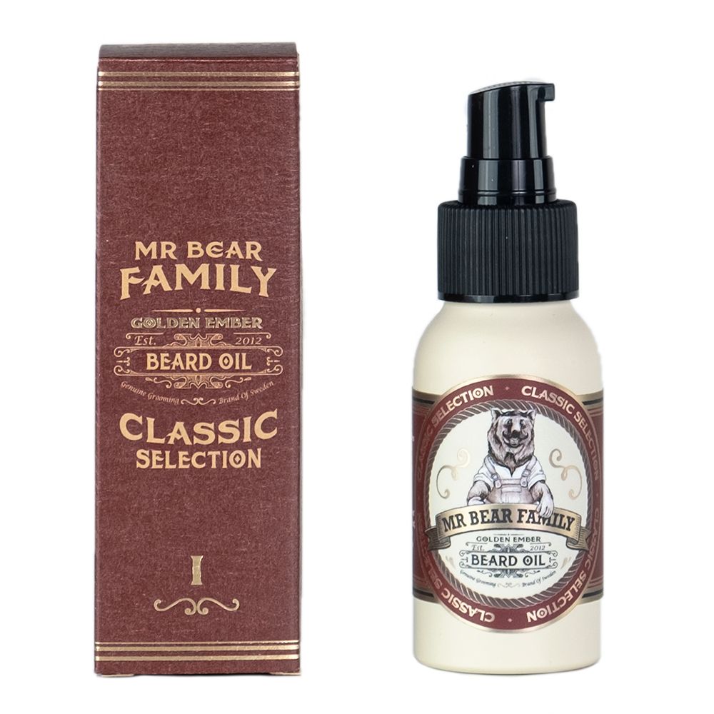 Partaöljy Golden Ember 50ml