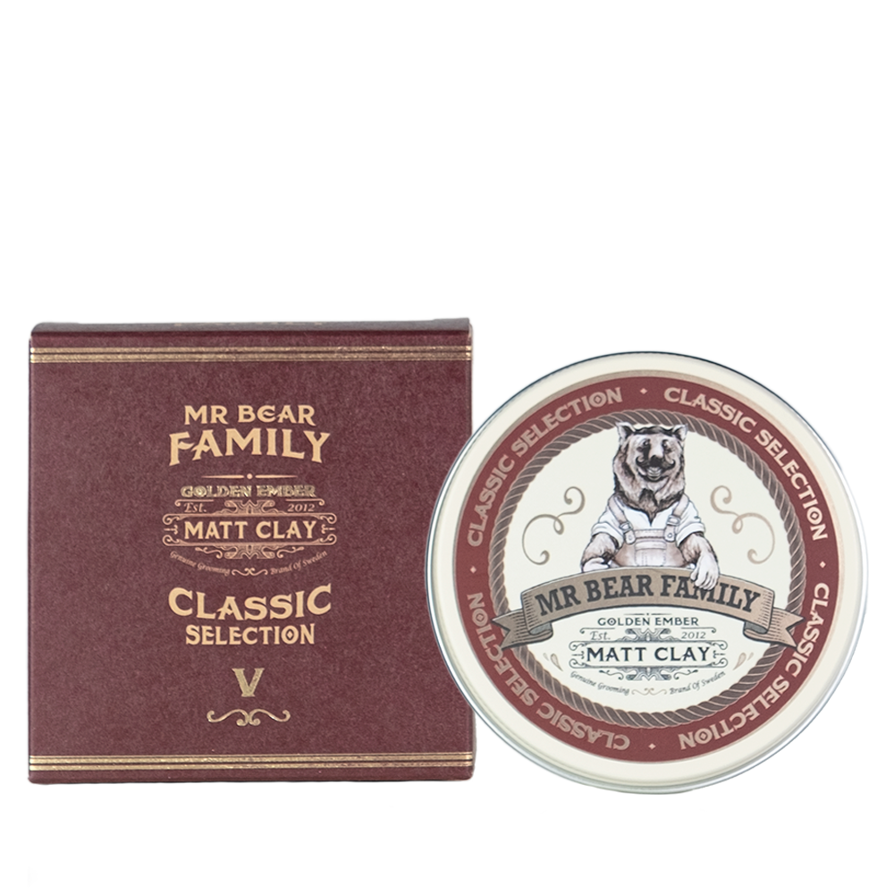 Pomade Matt Clay Golden Ember 100g