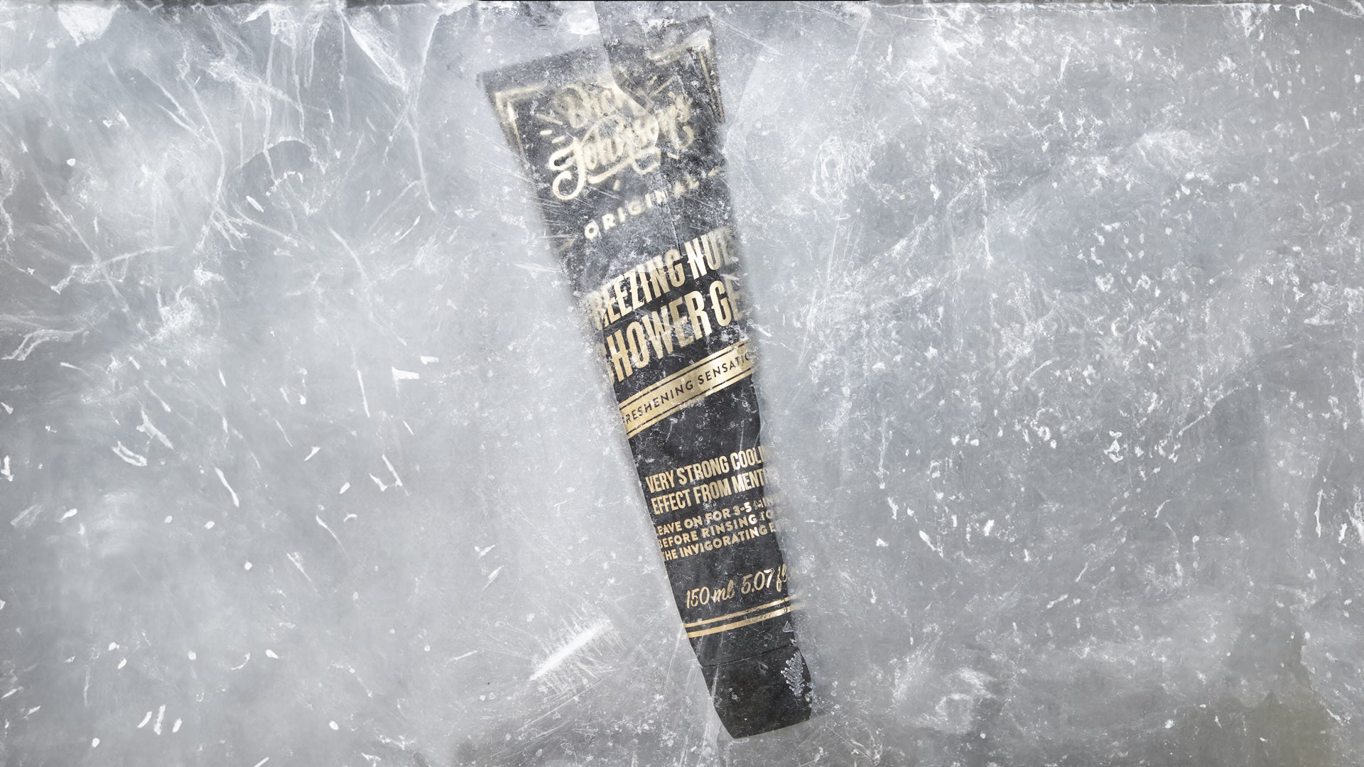 Tätä on uusi Freezing Nuts Shower Gel – “Tällä kun pesee kuulat niin jumala*ta että piristää…”