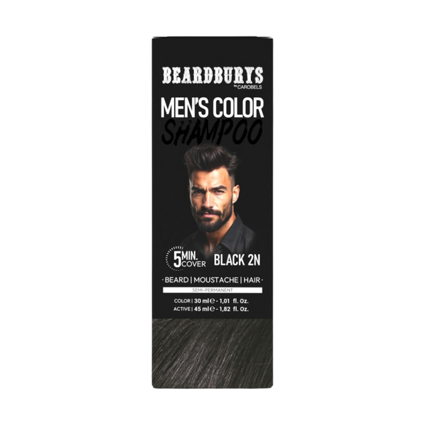 Parta- ja hiusväri musta