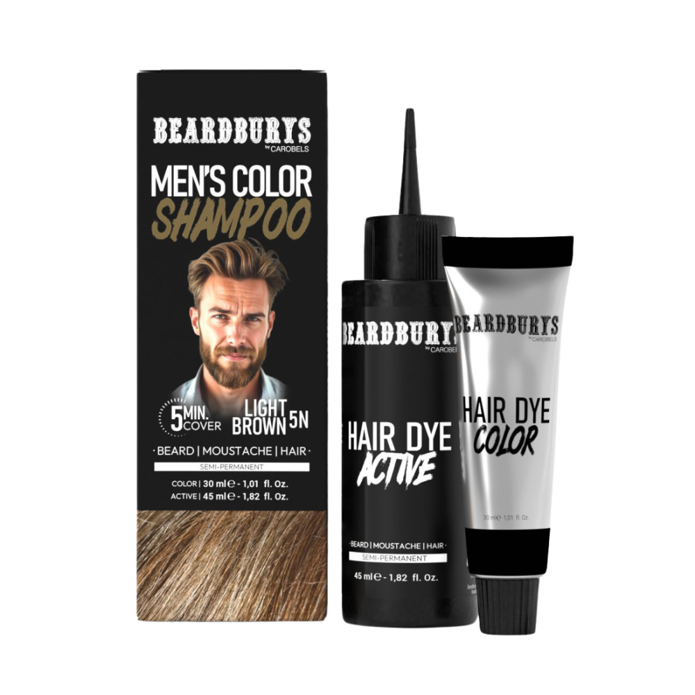 Parta- ja hiusväri vaalean ruskea