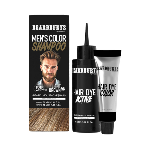 Parta- ja hiusväri vaalean ruskea