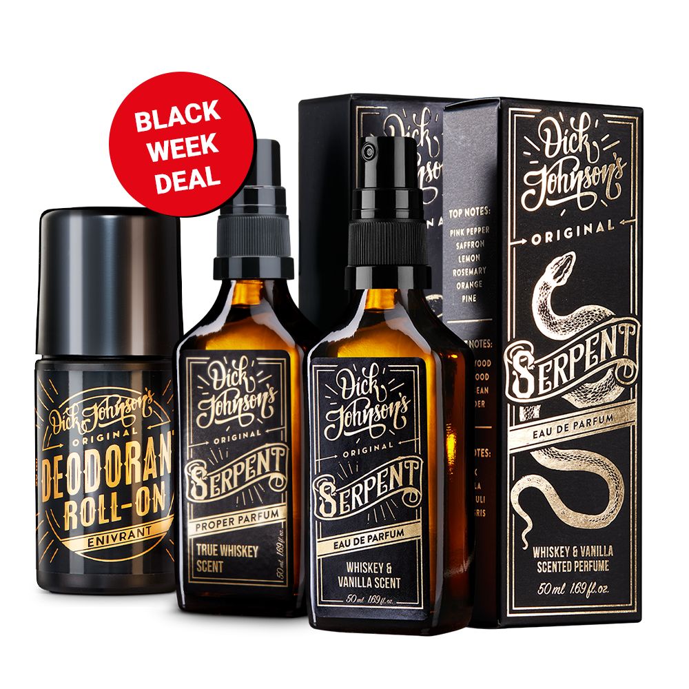 Miesten hajuvesisetti: Black Friday -erikoistarjous