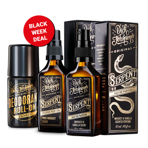 Miesten hajuvesisetti: Black Friday -erikoistarjous