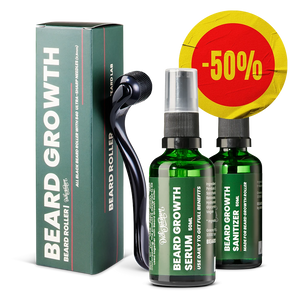 Parrankasvatussetti - Beard Growth Bundle