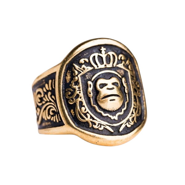 Kantasormus Monkey Business Brass (Poistuu)
