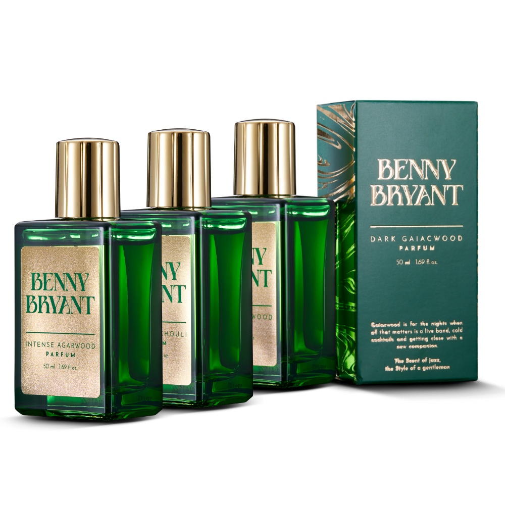 Benny Bryant Hajuvesikokoelma - 3 x 50ml