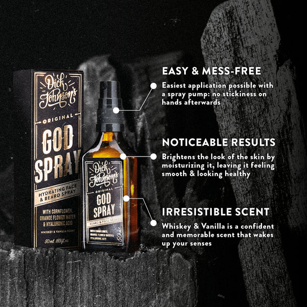 God Spray 50ml - Käytä kuin kasvovoidetta