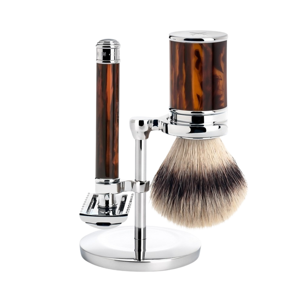 Shaving Set Traditional Tortoiseshell