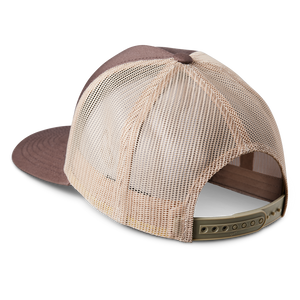 Trucker Snapback Brown Khaki