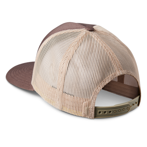 Trucker Snapback Brown Khaki